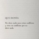 Mel Lisboa Instagram - Que ironia. "Você não diz nada para evitar conflitos e vive em conflitos por não dizer nada." #Repost @caubarral --- Que ironia.