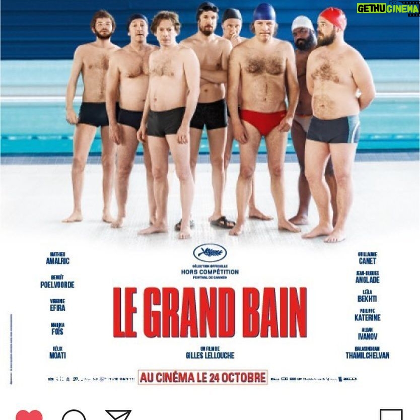 Mélanie Doutey - 2K Likes - Aujourd hui courez volez nagez rampez dansez pour aller voir le meilleur film du monde qui fait du bien LE GRAND BAIN @autopromodegilleslellouche @leilabekhti @virginie_efira_ @marinafois #mathieuamalric #benoitpoolvoerde @guillaumecanetofficiel #philippekaterine #jeanhuguesanglade @albanivanov @thamil_bala #felixmoati @jonathanzaccai @elodiehesme @al1attal @hugoselignac @studiocanal.fr