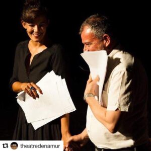 Mélanie Doutey Instagram - Merci à l Intime festival orchestre de main de maître par Mr&Mme Poelvoorde @martin_winckler #lechoeurdesfemmes @theatredenamur  #sylvieballul #chloecolpe