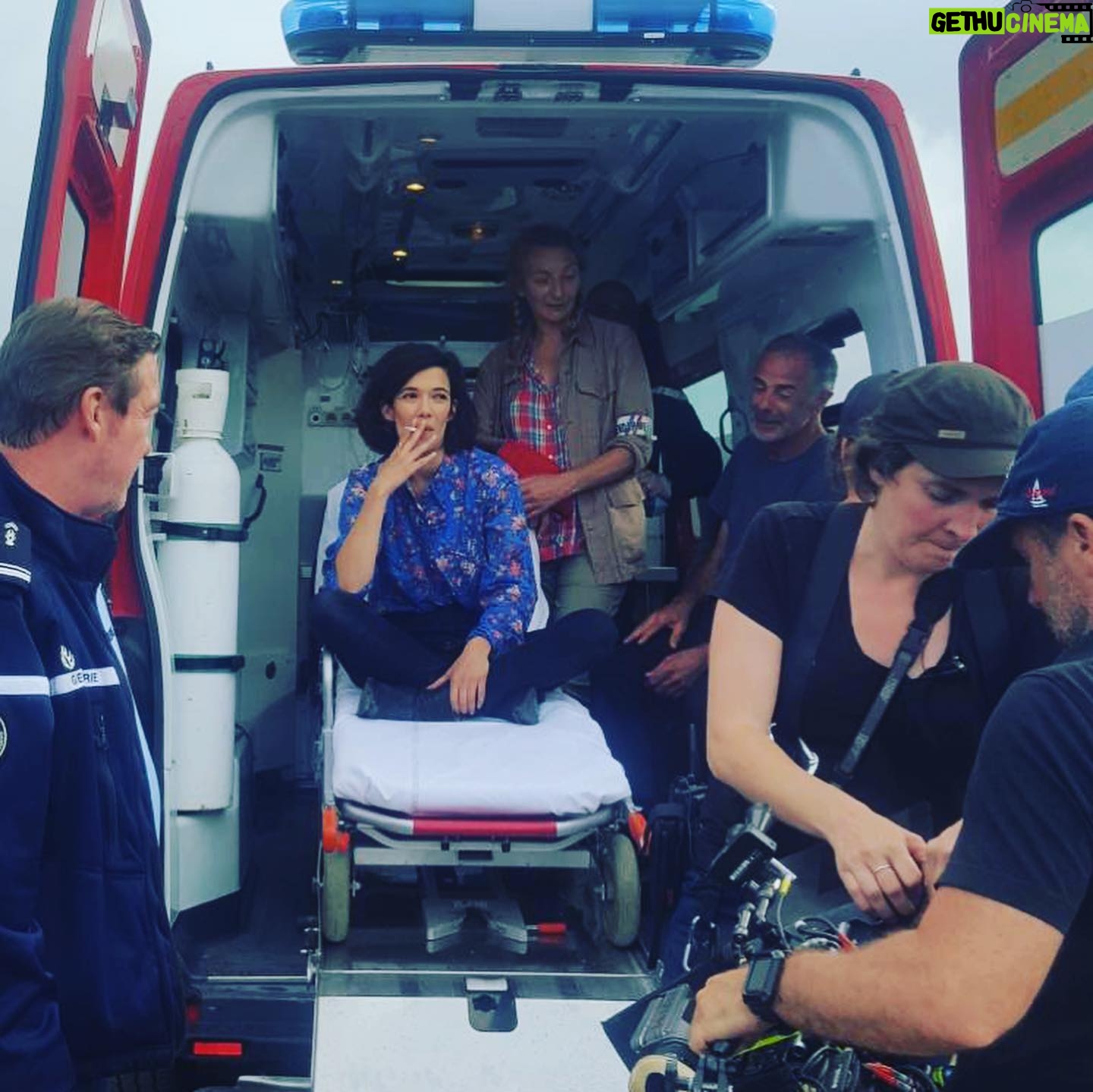 Mélanie Doutey - 2.4K Likes - Fin de tournage du capitaine Marleau avec #corinnemasiero #philippedusquesne #laurentcapeluto #brigittesy #cedricapietto réalisée par l unique #joseedayan in Corsica