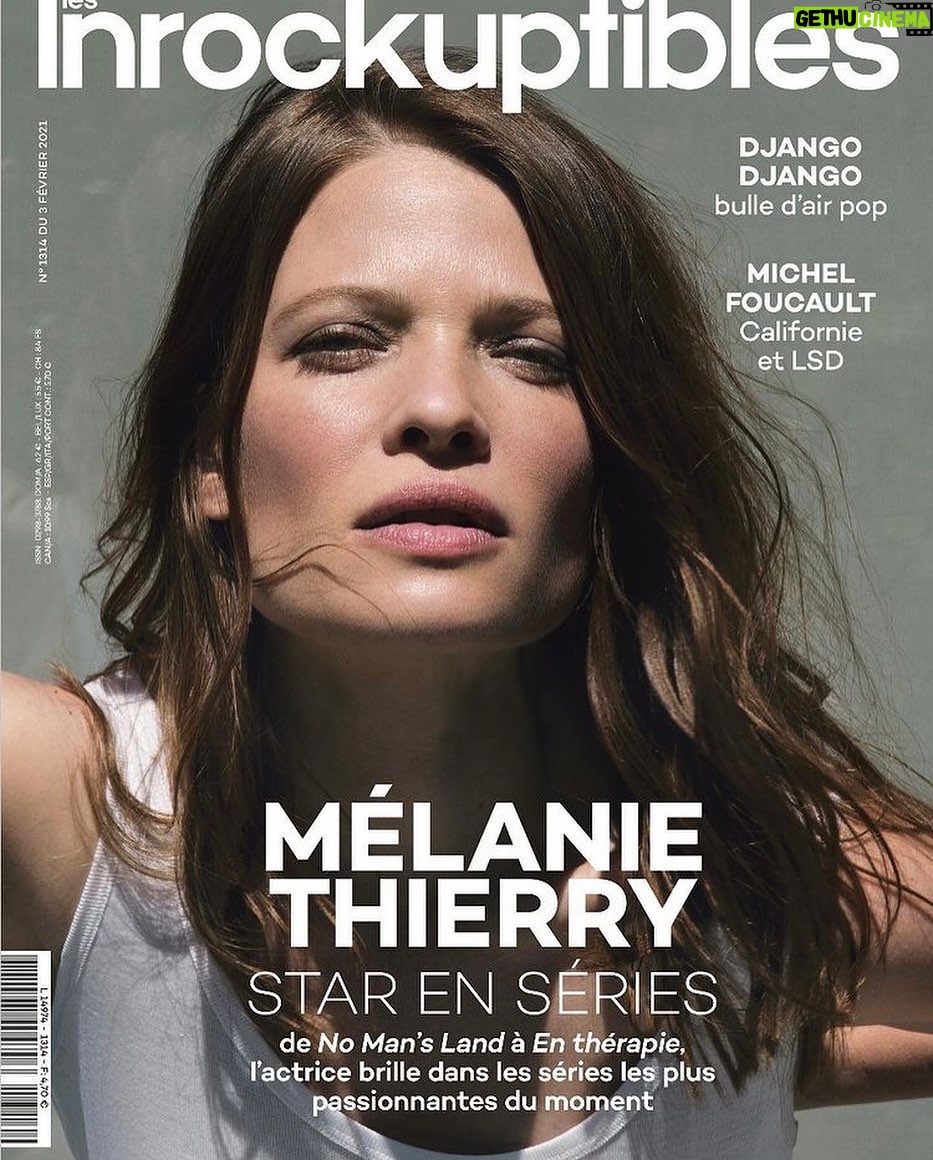 Mélanie Thierry - 5.4K Likes - Alors cette Couv’ .. je ne l ai pas vu venir ! Merci @ojoyard pour cet entretien , même planquée à l autre bout du fil , vous avez réussi à me scanner.. @lesinrocks pour la 1 ère fois . 📷 @sabinevilliard