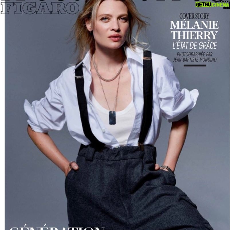 Mélanie Thierry - 3.9K Likes - Retrouvailles avec le Maestro Mondino après toutes ces années . . Merci #jeanbaptistemondino @madamefigarofr - @barbarabaumel @christophedanchaud_ @ctilburymakeup @nabilharlow @_matthieuderrien