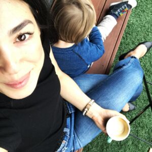 Melanie Vallejo Instagram - Me and my mate 💙
