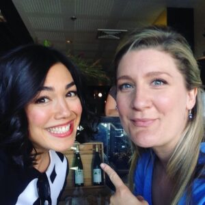 Melanie Vallejo Instagram - @thatsmsgaytoyou ! It’s your birthday!!! By golly I wish I was there to celebrate with you. For those of you not lucky enough to know this exceptional woman let me say a few words...
.
How does one sum up the great Virginia Gay?
.
She is funny. REALLY funny. Side-splitting-wee-your-pants-please-stop-because-I’m-crying-and-my-make up-is-running-funny. She’s extremely kind and generous to a fault- with all things- her time, her love AND her comedy.
Did I mention she’s also got the smarts? I like to call her my most talented friend. (And I have some very talented friends)
She is fiercely loyal and trustworthy (please hold my tiny child) yet also happens to be the outrageous life of the party “let’s order one of everything” mischief instigator.
She’s the kind of friend who’ll cross the Brooklyn bridge for you at 4 in the morning. Twice. (true story)
She makes everyone around her feel included, loved and safe. She’s a superstar in every sense of the word.
Happy birthday you gorgeous creature. .
*the first pic was taken at my wedding and is one of my faves. Our body language here speaks volumes about our friendship...💕*