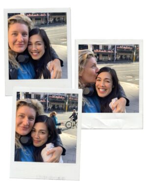 Melanie Vallejo Instagram - The stars aligned and we found ourselves in the same city 💫
#briefbutbrilliantbreakfast