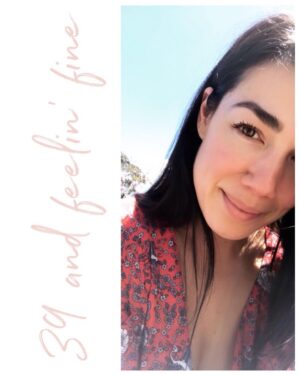 Melanie Vallejo Instagram - 39 and feelin’ fine 🌸🍰🥂