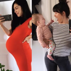 Melanie Vallejo Instagram - 9 months IN ➡️ 9 months OUT!
.
.
My darling Luna. My clever girl.
I didn’t think I could love anyone as much as my Sonny boy, yet here we are. (Now listen, I’m not playing favourites, but right now you have it all over your tantrum-filled almost 4 yr old stinky brother 😉)
You are smart and very funny, you love to smile at strangers - often holding out your hand to them (not great in this time of COVID but anyway 😷)
Fiercely independent and determined to keep up with your brother, I shouldn’t be surprised that you’re almost walking (!?!)
Look out world, this girl is going to move mountains 💫
