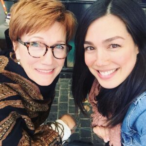 Melanie Vallejo Instagram - My beautiful mum Anna passed away last November. She was 69. 

I am utterly devastated and also… ok. 

Mostly I’m fine because my brain accepts that death is a natural and essential part of life. At some point we all say goodbye to our parents -we just hope it’s not too soon. 

But my heart, oh my poor heart, physically aches when I think about living my life without her in it. 
I miss her. I miss her laugh. I miss her hugs.
She was the strongest, coolest, most brilliant woman I’d ever met. I loved her (obviously) but I also really, really, really liked her. Like, if she wasn’t my mum I’d totally want to hang out with her and be mates. She was the only person in the whole wide world I genuinely enjoyed talking to on the telephone. Which is lucky because living in different countries during the COVID lockdown years, FaceTime was our best friend. We talked every single day. Chatting about everything and nothing. Sharing secrets, laughing til we cried. 

Six months on I thought by now I’d have the words to express my grief.. but… it’s still too soon and the hole she has left in my heart is too big. And that’s okay. 

Grief is a strange beast but I’m learning to make friends with it. 

So for today I’ll remember her and thank her for making me the woman I am.

Thank you Mama, I love you.

And I’m sending love to all of you out there who find today tricky. 
Find someone to give you a good cuddle. If you see me, I’ll happily give you one xx