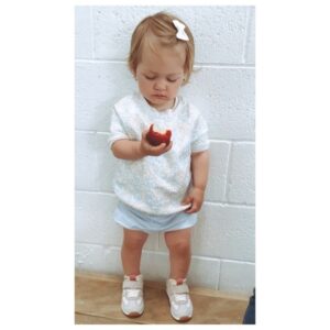 Melanie Vallejo Instagram - My sweet little peach 🍑 
.
(Had to post for prosperity because CUTE)