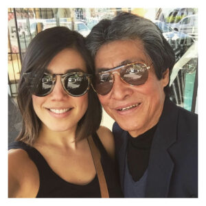 Melanie Vallejo Instagram - Then... and now.
Hasn’t aged a bit. Still a sharp dresser with very cool shades 🕶
Happy birthday dad. Love you x