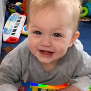 Melanie Vallejo Instagram - 9 months IN ➡️ 9 months OUT!
.
.
My darling Luna. My clever girl.
I didn’t think I could love anyone as much as my Sonny boy, yet here we are. (Now listen, I’m not playing favourites, but right now you have it all over your tantrum-filled almost 4 yr old stinky brother 😉)
You are smart and very funny, you love to smile at strangers - often holding out your hand to them (not great in this time of COVID but anyway 😷)
Fiercely independent and determined to keep up with your brother, I shouldn’t be surprised that you’re almost walking (!?!)
Look out world, this girl is going to move mountains 💫