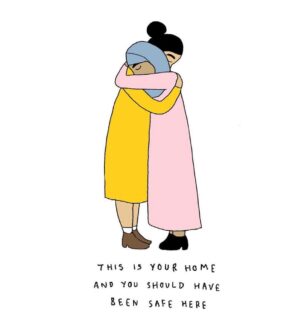 Melanie Vallejo Instagram - Feeling shocked and overwhelmed by the attacks in Christchurch yesterday. 
Are we doomed? Are humans inherently awful creatures? I really hope not.
On one side of Christchurch young people stood united with others all over the world and made their voices heard in the fight to save our planet and on the other... some seriously misguided and hate-filled humans took the lives of innocent people. The best of us next to the absolute worst of us. 💔
.
Beautiful illustration by @rubyalicerose
#kiakahachristchurch