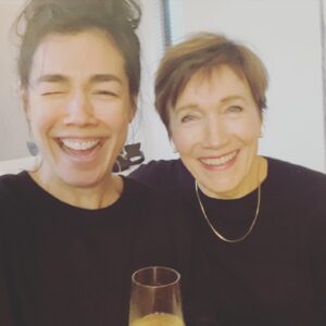Melanie Vallejo Instagram - My beautiful mum Anna passed away last November. She was 69. 

I am utterly devastated and also… ok. 

Mostly I’m fine because my brain accepts that death is a natural and essential part of life. At some point we all say goodbye to our parents -we just hope it’s not too soon. 

But my heart, oh my poor heart, physically aches when I think about living my life without her in it. 
I miss her. I miss her laugh. I miss her hugs.
She was the strongest, coolest, most brilliant woman I’d ever met. I loved her (obviously) but I also really, really, really liked her. Like, if she wasn’t my mum I’d totally want to hang out with her and be mates. She was the only person in the whole wide world I genuinely enjoyed talking to on the telephone. Which is lucky because living in different countries during the COVID lockdown years, FaceTime was our best friend. We talked every single day. Chatting about everything and nothing. Sharing secrets, laughing til we cried. 

Six months on I thought by now I’d have the words to express my grief.. but… it’s still too soon and the hole she has left in my heart is too big. And that’s okay. 

Grief is a strange beast but I’m learning to make friends with it. 

So for today I’ll remember her and thank her for making me the woman I am.

Thank you Mama, I love you.

And I’m sending love to all of you out there who find today tricky. 
Find someone to give you a good cuddle. If you see me, I’ll happily give you one xx