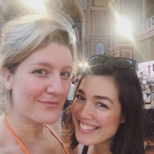 Melanie Vallejo Instagram - @thatsmsgaytoyou ! It’s your birthday!!! By golly I wish I was there to celebrate with you. For those of you not lucky enough to know this exceptional woman let me say a few words...
.
How does one sum up the great Virginia Gay?
.
She is funny. REALLY funny. Side-splitting-wee-your-pants-please-stop-because-I’m-crying-and-my-make up-is-running-funny. She’s extremely kind and generous to a fault- with all things- her time, her love AND her comedy.
Did I mention she’s also got the smarts? I like to call her my most talented friend. (And I have some very talented friends)
She is fiercely loyal and trustworthy (please hold my tiny child) yet also happens to be the outrageous life of the party “let’s order one of everything” mischief instigator.
She’s the kind of friend who’ll cross the Brooklyn bridge for you at 4 in the morning. Twice. (true story)
She makes everyone around her feel included, loved and safe. She’s a superstar in every sense of the word.
Happy birthday you gorgeous creature. .
*the first pic was taken at my wedding and is one of my faves. Our body language here speaks volumes about our friendship...💕*