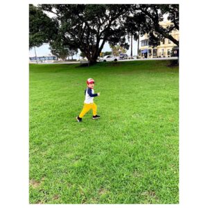 Melanie Vallejo Instagram - ”Get them out of the house and let them run. Like dogs.”
.
My mother-in-law’s advice on raising boys. And she knows, she had five of them...🤪🤯😬😝😜