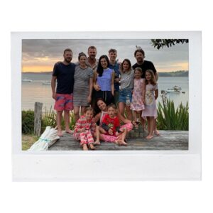 Melanie Vallejo Instagram - Happy new year from my family to yours.... may this year be an absolute cracker! Sending lots of love out into the universe 🌈✨💕