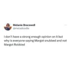 Melanie Bracewell Instagram – Got my finger on the pulse of topical events (probably 5 days too late)