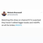Melanie Bracewell Instagram – I’m back on my #mafs bullsh*t