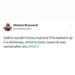 Melanie Bracewell Instagram – Sometimes you only write one good #MAFS tweet (I gotta catch up ok!)