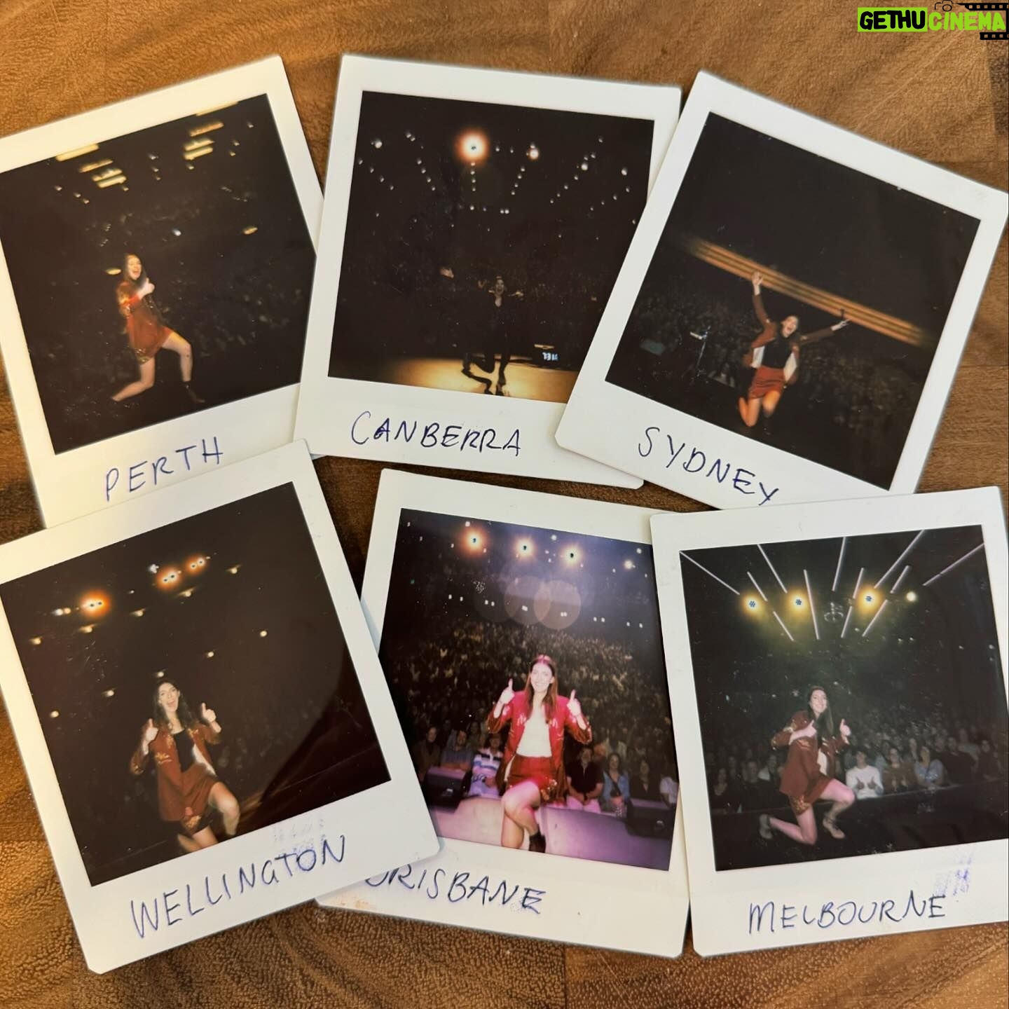 Melanie Bracewell Instagram - Just some of the cities I performed my new show “Attack of the Melanie Bracewell” at this year. Thank you to every single person who bought a ticket, my biggest tour ever. Only one show left in July in Newcastle before I head to the Edinburgh Fringe in August for the first time! If you came and enjoyed the show and know anyone in Edinburgh who would enjoy it, it would mean the world if you let them know, either down below or in your lovely group chats. I had an amazing time reuniting with friends and family in New Zealand, and cried a lot of happy tears when my bestie @lana_wallie took home the Billy T last night. She’s been working so hard for so long and her show was incredible. So very proud of my friend. Comedy is so cool.