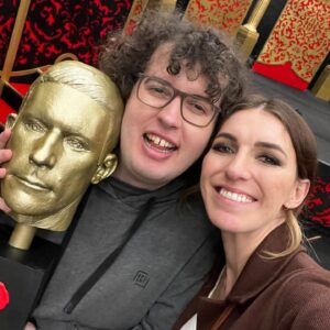 Melanie Bracewell Instagram - Did you know that the these two friends are touring the UK next year?? Have you told your UK based friends?? We are very excited. Feb and March 2024 SEE THE BANANAPOD ON TOUR. (We will be doing stand up, there will be no banana based content).
