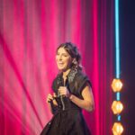 Melanie Bracewell Instagram - I did it! Hosted 6 galas at the Sydney Opera House for @justforlaughs_syd. Such great lineups, such a great crew. Bloody exhausted but had a very fun time. Thanks to everyone who came out! 🎥@bigyellowtaxiproductions 📸 @nickmickpics 👱🏻‍♀️💄 Michelle Scott