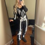 Melanie Gaydos Instagram – LA for the weekend 🎃💀🦇👻🐈‍⬛