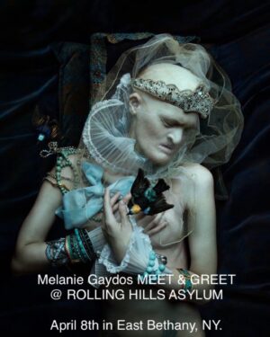 Melanie Gaydos Instagram - Over the moon to announce I will be doing a MEET & GREET at the @rollinghillsasylum Total Solar Eclipse viewing event on April 8th. I will be selling modeling prints, and @karen.jerzyk.photo is also offering portrait sessions that day on the asylum grounds!!! Please feel free to comment with any questions. 🥳 #rollinghillsasylum #solareclipse2024