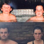 Melanie Lynskey Instagram - Happy birthday to my sweet brother Josh 💖 I wish we lived closer so we could play mafia every weekend. There’s nobody more fun to watch as a mafioso. You are the funniest and the kindest and we all love you so much. I’m sorry you spent most of your last visit with us being attacked by the bird, but like you said it was annoying at the time but very funny now, like lots of things in life. I hope we can keep recreating our grumpy hot tub photo well into our 90s. I’m so proud of you. Happy birthday ❤️ Mel and 🌒