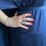 Melanie Lynskey Instagram - So late to post this but it was wonderful to get to present at the Spirit Awards last weekend WITH THE INCREDIBLE PAUL MESCAL. And I was a first time nominee!! Wearing a beautiful @safiyaa_official gown, @martinkatzjewels jewels, @effyjewelry ring and @tylerellisofficial bag Thank you to everyone for these gorgeous pieces. Look at that ring!! Eternal gratitude to @periellenb for always going into the vault for me 💙 The divine @quintab won our category and all was right with the world Styling: @misha_rudolph_stylist Hair: @tedgibson Makeup: @stephensollitto Nails: @nailsbyshige Special thanks to: @teniquebernardconsulting @periellenb @aimeecarpenter17 @sevnrodriguez