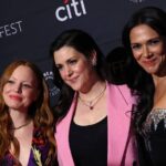 Melanie Lynskey Instagram – Deleted the other post because it actually looked unhinged! But here is a makeup post, here I am with two of the best humans in the universe #laurenambrose @simonekessell so stunning both of them!! I’m sure this is blurry also