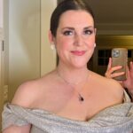 Melanie Lynskey Instagram - THANK YOU @radhikajones and @vanityfair for having us at the best party of the year. I have blisters running along the line of my toenails but it was worth it!! Thank you to my husband for being SO HANDSOME and a very fun date. Eternal thanks to the wonderful @csiriano for this stunning custom dress and to everyone who works with Christian for the time and expertise and fittings and beautiful tailoring. I’m so lucky. Impeccably styled by my dear dear friend @misha_rudolph_stylist wearing gorgeous @martinkatzjewels - my gosh they were stunning. Thank you Martin and @periellenb we love you so! @tylerellisofficial had the most perfect bag. Thank you @aimeecarpenter17 Thank you to my beloved @stephensollitto, the funniest and kindest man alive, for this beautiful makeup. Thank you to the talented and lovely @tedgibson for this perfect hair. You are an angel Ted and such a gentle and loving person. Thank you @nailsbyshige for saving my raggedy hands and doing my favourite tiny hearts and for bringing your sparkly sweet energy to my house. Thank you sweet @sophie.a.miller for a long long long day babysitting!! 💖 And thank you @VanityFair and @gettyentertainment for these red carpet pictures. #VFOscars #VanityFairOscarParty