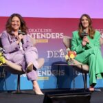 Melanie Lynskey Instagram – I met a true hero of mine, @cherylstrayed , and I lost it a little bit! She was lovely. 
Very honoured to do this panel for @deadline with beautiful @sophie__nelisse and our amazing director @lizfgarbus!! 
Very big thanks to @toryburch for this lovely, comfy, pretty dress 💕 to @misha_rudolph_stylist for putting it all together and to @stephensollitto and @dickycollins for such lovely hair and makeup and as always, lots of fun. Next time I really will have mimosas so it will truly be like we’re just hanging out having brunch 💕
Little adorable heart nails by @nailsbyshige !!!
And THANK YOU to @lynette.rice for moderating!! Always so good to see you
