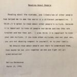 Melina Matsoukas Instagram - From the desk of my 11yr old self. Courtesy of parental quarancleaning.