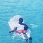 Melina Matsoukas Instagram - Takes one vacation, questions entire life. Trying to live on a floatie in a full lewk forever.