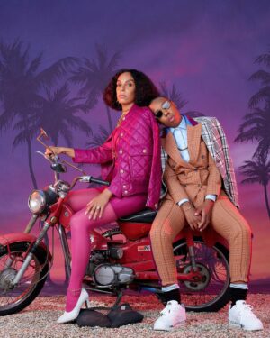 Melina Matsoukas Instagram - My ride or die.  By Awol Erizku.