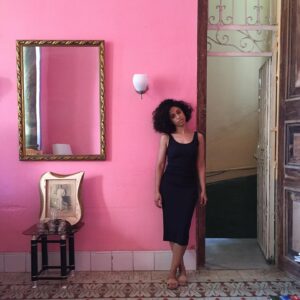 Melina Matsoukas Instagram - Happy born day to this little one.  My prima.  My own living cabbage patch doll.  Thank you for being my little sis, seeing you grow into the most beautifulest woman and artist has been incredible to witness.  And thank you for documenting my first film and getting us kicked out of Francis Ford Coppola’s house.  Good work.  Abuela loves you little Lan.