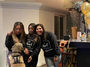 Melinda Shankar Instagram - Triplet Birthday season! 🥳🥳🥳
Starting off with @marlineyan then @sadafmanoussi and then moi!!! 
Age 17 to present day… we’ve laughed, cried, cuddled & learnt many life lessons in between. Started as tv besties but today we are united by choice 😘. Grateful for sisterhood and soul connections! (Shoutout to Sadaf for finally liking one person I’ve introduced her to…….. 😇🥶😂)