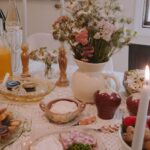 Melise Instagram - The most perfect caviar brunch 🐟🥐💐🥂🍓 . #brunch #caviar #mimosas #feminineenergy