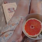 Melise Instagram - Warm weather self care. Recommended activities include but are not limited to - eating fresh fruit alfresco, taking your yoga mat outside & flowing to your favorite music, wearing something that makes you feel lovely, finding shapes in the clouds 🌿🥛🌞🔋🍊👒