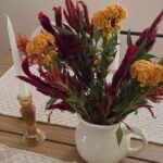 Melise Instagram - a perfect fall color palette 🌾 . . #autumn🍁 #ａｅｓｔｈｅｔｉｃ #cozyhome #tablesetting #flowersofinstagram