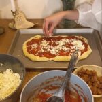 Melise Instagram - pizza mustard? an unlikely friendship 🫂 . . #pizzalover #pizzatime #vintagerecipes #cookwithme #meliseenplace