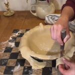 Melise Instagram - 7Up Strawberry Pie featuring a pie crust curse 😖 . check out my TikTok to watch the rest of the recipe box series! 💌🗃 . #meliseenplace #recipebox #vintagerecipes #pie