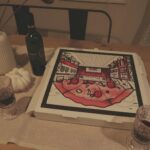 Melise Instagram - swipe to see a pizza bandit →