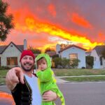 Melissa Claire Egan Instagram - Halloween ‘22!🦖🌄🧡
