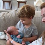 Melissa Claire Egan Instagram – My Caden boy is 2!!🎈 We love you so much sweet boy! You are so much fun and bring us such joy. I love your personality and sense of humor. You still hate haircuts but love the guitar. And are obsessed with the vacuum. And can’t read this post, but it’s fun to share anyway!❤️❤️❤️
