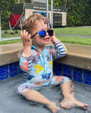 Melissa Claire Egan Instagram - My Caden boy is 2!!🎈 We love you so much sweet boy! You are so much fun and bring us such joy. I love your personality and sense of humor. You still hate haircuts but love the guitar. And are obsessed with the vacuum. And can’t read this post, but it’s fun to share anyway!❤️❤️❤️
