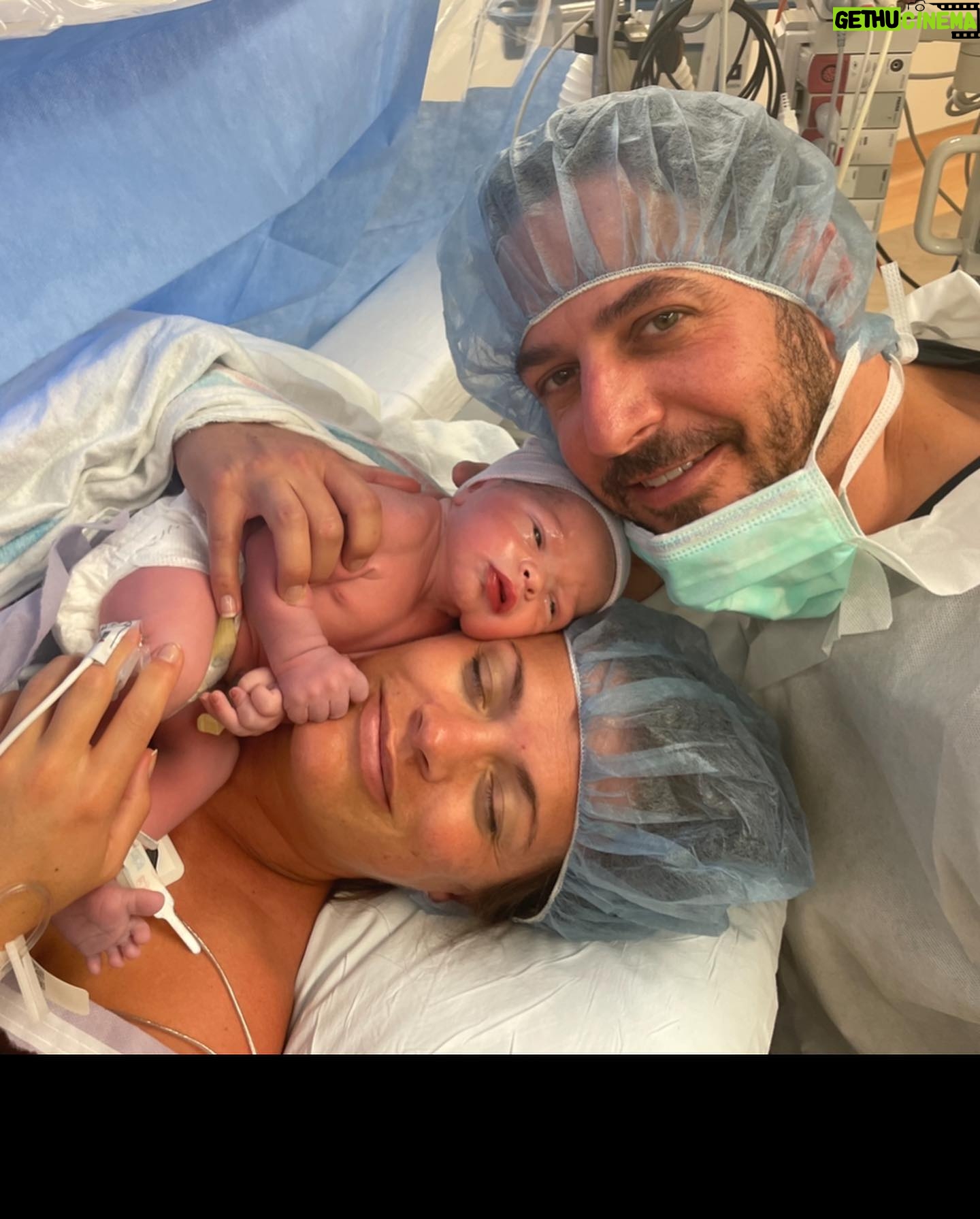 Melissa Claire Egan Instagram - Happy 1st Birthday Caden Robert Katrosar!🥳❤️🎂 You are such a gift from God and a miracle and we love you so much!!! You are the happiest little boy, you love peaches and blueberries, and already have the best sense of humor. Dad really wants you to be a lefty but no pressure. (*Instagram is being weird today, there are some repeats😆)