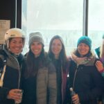 Melissa Claire Egan Instagram - Mammoth! Thanks for the fun and the memories. Best friends, baby’s first snow, beauty, blizzards, (couple meltdowns), onesie parties, dance parties, and ❄️❄️❄️❄️❄️💙