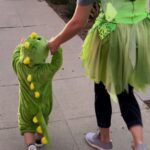 Melissa Claire Egan Instagram - Halloween ‘22!🦖🌄🧡